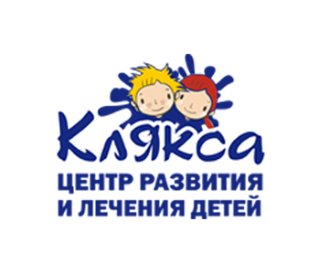 Логотип детского центра Клякса